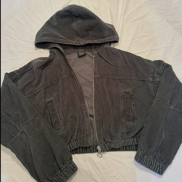 Urban Outfitters Dark Green Corduroy Jacket - Picture 2 of 4